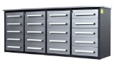 Chery 7' 20 Drawer Stainless Steel Workbench
