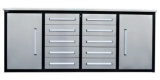 Chery 7' 10 Drawer Stainless Steel Workbench