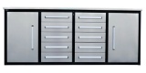 Chery 7' 10 Drawer Stainless Steel Workbench