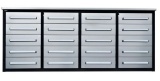 Chery 7' 20 Drawer Stainless Steel Workbench