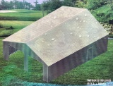 26'x33' Double Garage Metal Barn Shed