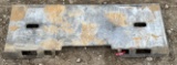 Skid Steer Quick Attach Plate, 46