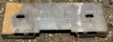 Skid Steer Quick Attach Plate, 46