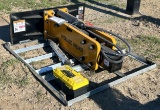 2024 Wolverine Skid Steer Concrete Breaker