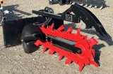 2024 GIYI Quick Attach Skid Steer Trencher
