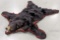 Black Bear Rug w/ Red & Black Matte
