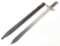 Swiss M1914 Sawback Butcher Blade Bayonet