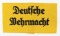WWII German Laborers Deutsche Wehrmacht Arm Band