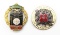 WWII German Marksman & Alpine Rescue Enamel Pins