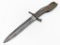WWI German DEMAG Crank Handle Trench Knife Bayonet