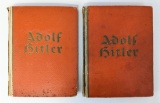 (2) WWII German Adolf Hitler Cigarette Books