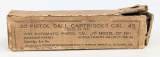 20 Rnds Remington .45 Pistol Ball Ammo