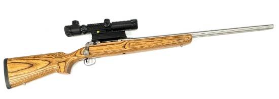 Savage Arms Model 12 .22-250 Remington Bolt Action Fluted Stainless Steel Heavy Barrel Rifle