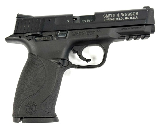 Smith & Wesson M&P .22LR Semi-Automatic Pistol.