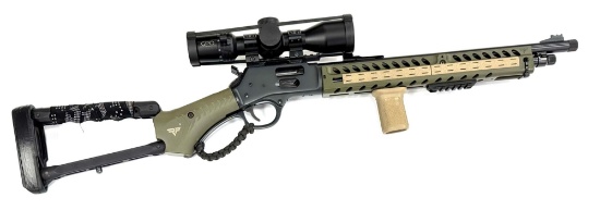 Henry Model H012MX .357 Mag / 38 SPL Lever Action Rifle with Scope & Laser