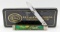 2007 Case XX Green Black Swirl Kirinite Scroll Bolster Doctors Knife 9185 w/ Box