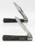 IXL George Wostenholm Metal Handle Jack Knives