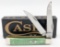2023 Case XX Emerald Smooth Bone Mini Trapper 6207W w/ Box