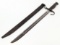 WWII Japanese Arisaka Type 30 Bayonet w/ Scabbard
