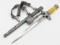 WWII German Luftwaffe 2nd Model Dagger w/ Scabbard Knot, & Hanger