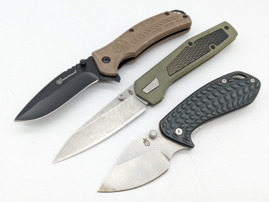 Gerber & Smith & Wesson Folding Knives