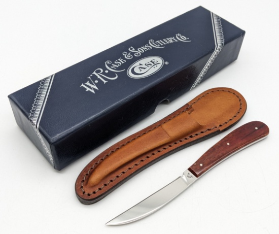 2015 Case XX CAD & Machining Services 20th Anniversary Smooth Bone Desk Knife 617-3 w/ Box