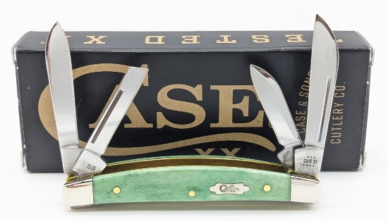 2023 Case XX Emerald Green Smooth Bone Small Congress 6468 w/ Box