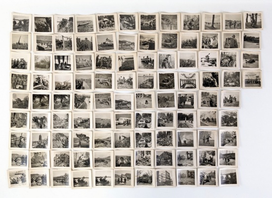 (100) WWII German Military Photographs