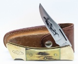 1980 Case XX Stag Hammerhead Lock Back Knife 5159 w/ Sheath