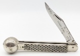 Vtg Puma Folding Knife & Scale w/ Knocker 922214