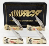 Frost Cutlery RCR The Winning Combination Lockback Knife Set w/ Case