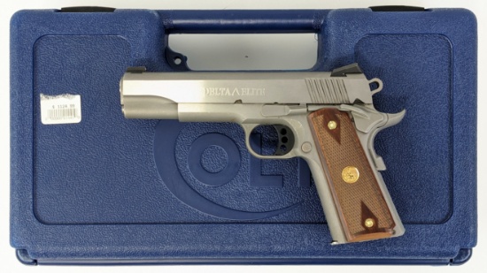 Colt Delta Elite 1911 10mm Semi Auto Pistol w/ Case