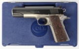 Colt Mk IV Series 80 Combat Elite .45 ACP Semi Auto Pistol w/ Case