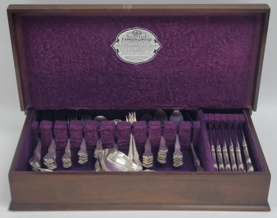 89 Pc. Westmoreland "George & Martha" Sterling Silver Flatware Set