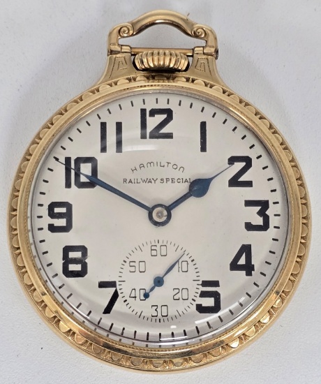 1948 Hamilton 992B Railroad Special Pocket Watch