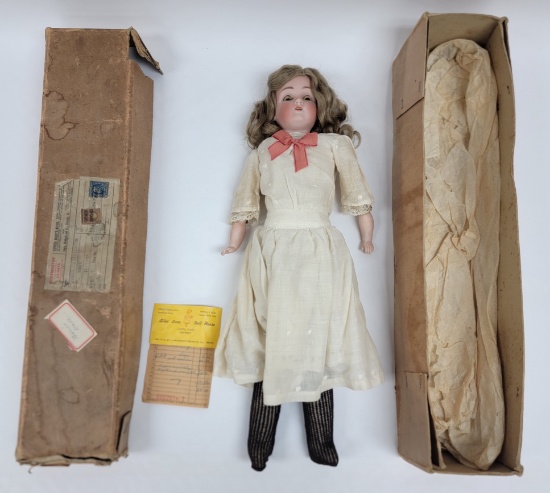 Antique Kestner Germany Porcelain Head Kid Body Doll