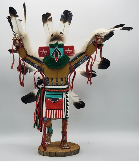 Vintage Native American "Eagle" Kachina Doll Signed Largo