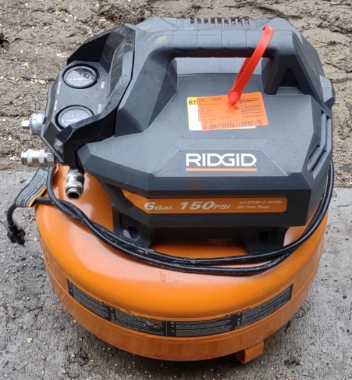 Ridgid 6-Gallon Portable Electric Pancake Air Compressor
