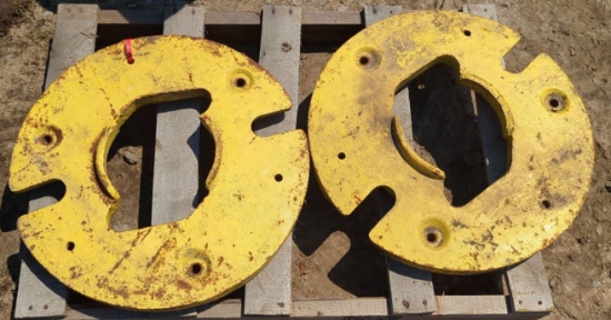 John Deere Round Rear Wheel Weights