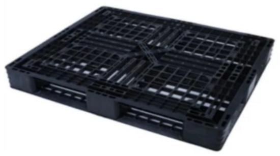Black, Blue & Grey Plastic Stackable Pallets