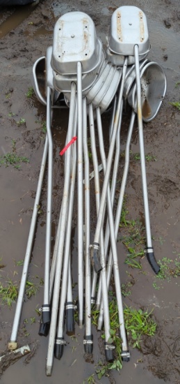 Stainless Steel 51" L Livestock/Hog Waters