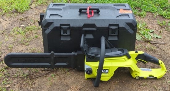 RYOBI 18" 40 V Brushless Chainsaw