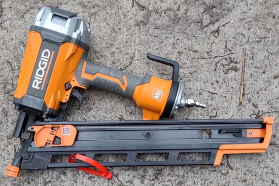 Ridgid 3-1/2" Round-Head Framing Nailer