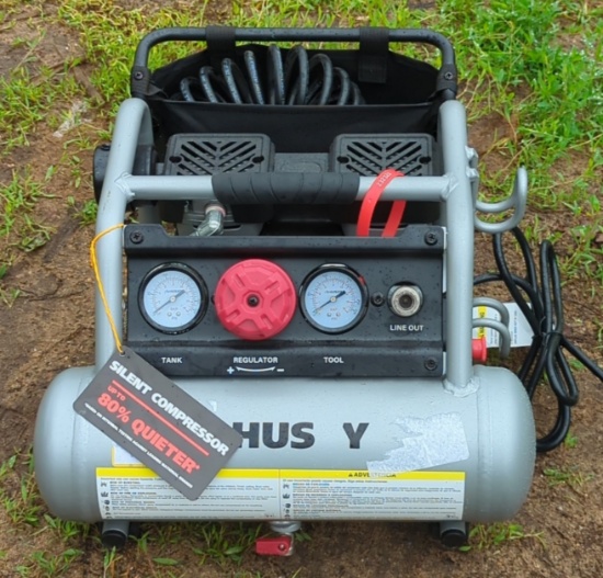 Husky Portable Electric Air Compressor