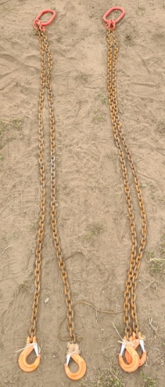 Forged Chain Bridles w/ Rigging Hooks