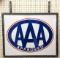 Vintage DST Triple A Ò AAAÓ Approved Sign w/ Bracket