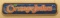 11ft Orange Julius Embossed Plastic Adv Sign