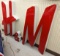 Large H&M Stores Lighted Advertising Sign