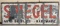 Large Early SST Spiegel Auto Supplies Sign 117x45
