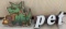 Pet Store Lighted 2-Piece Advertising Sign